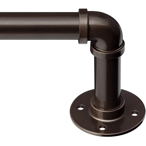 Industrial Wrap Around Curtain Rod