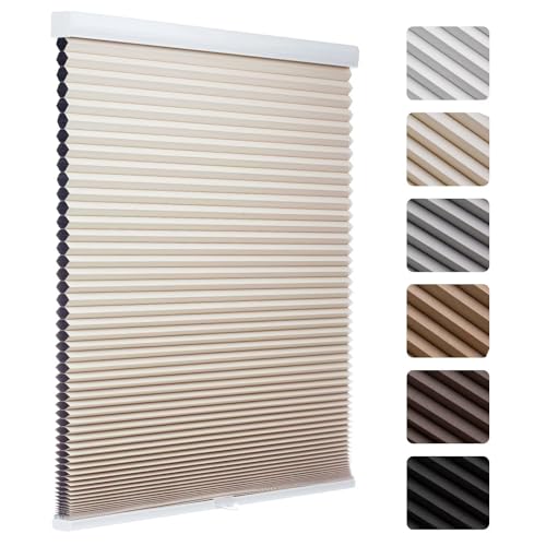MYshade Cordless Cellular Blinds for Windows Blackout Cellular Window Shades Blinds & Shades