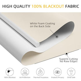 Cordless Blackout Roller Shades for Windows