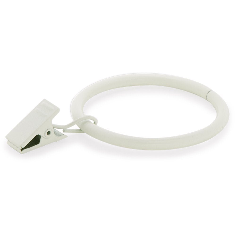 Ivilon Drapery Curtain Clip Rings - Clips Ring for Curtain Panels