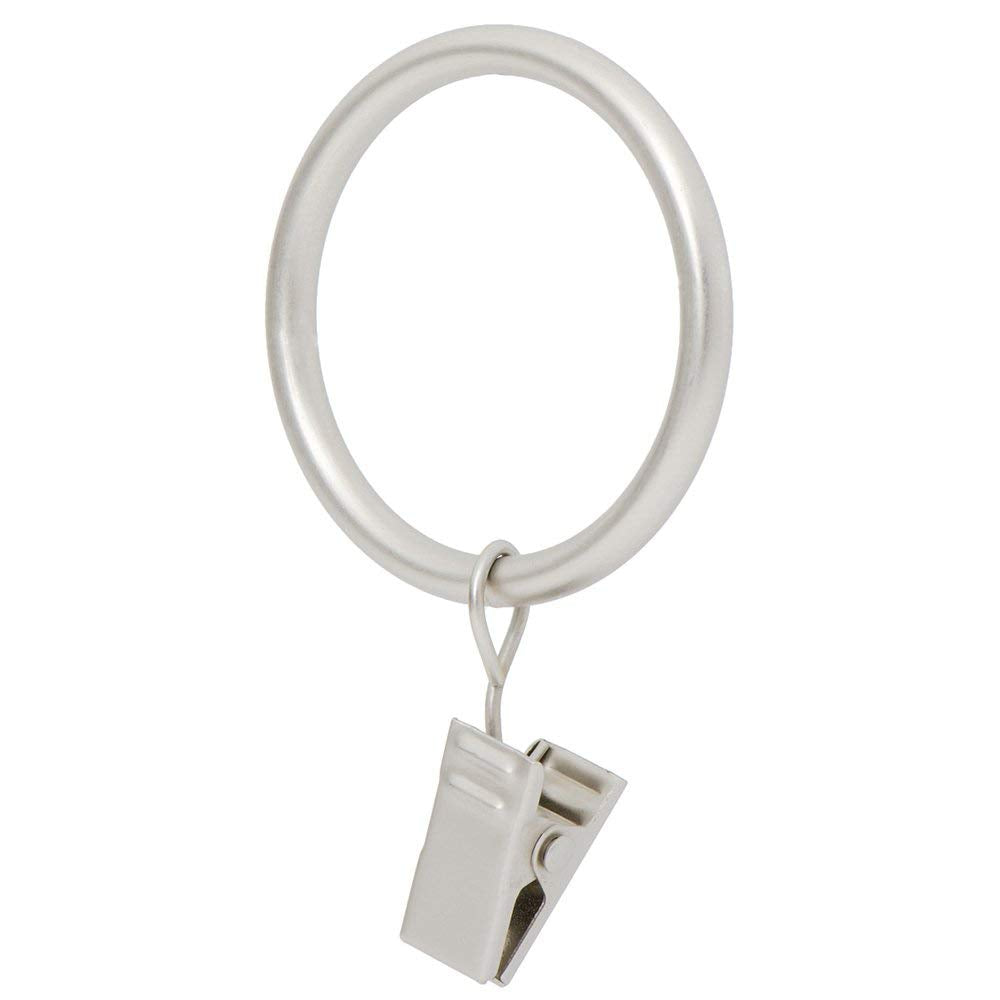 Ivilon Drapery Curtain Clip Rings - Clips Ring for Curtain Panels