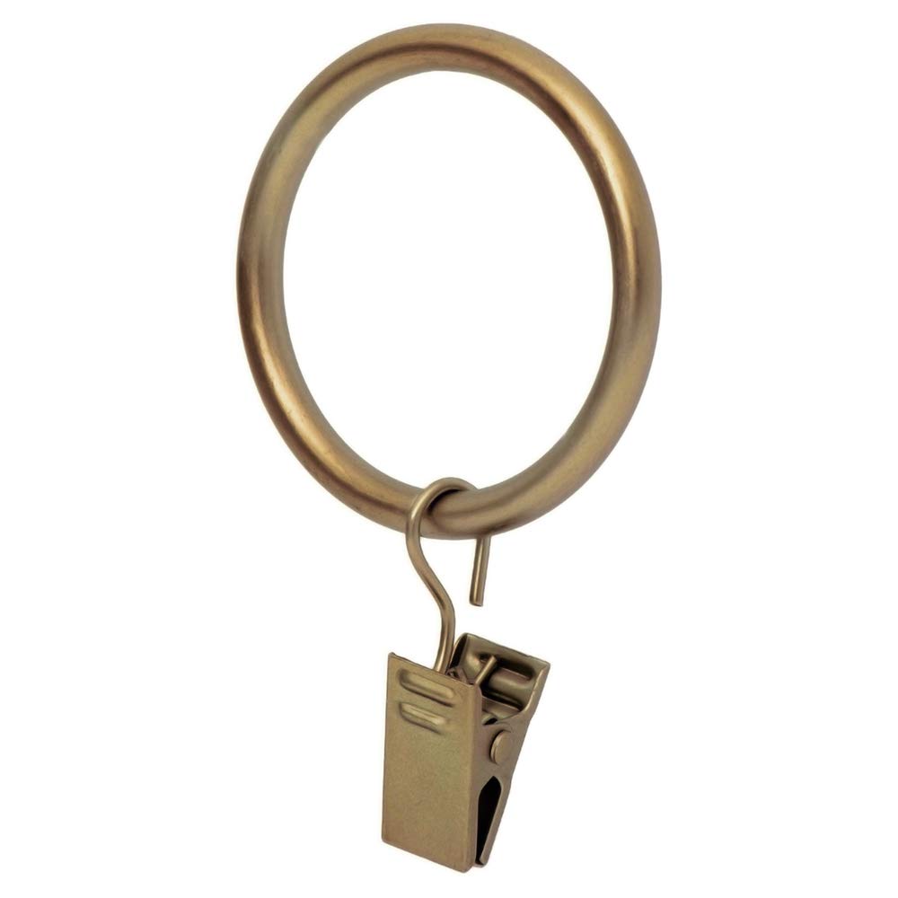 Ivilon Drapery Curtain Clip Rings - Clips Ring for Curtain Panels