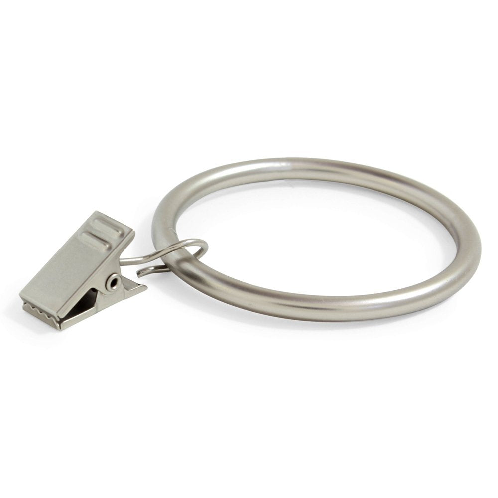 Ivilon Drapery Curtain Clip Rings - Clips Ring for Curtain Panels