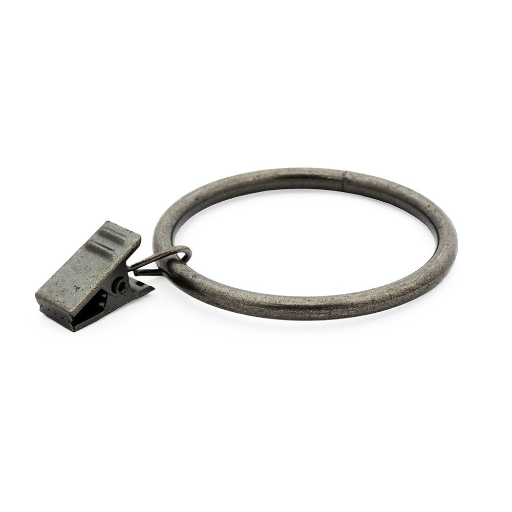 Ivilon Drapery Curtain Clip Rings - Clips Ring for Curtain Panels