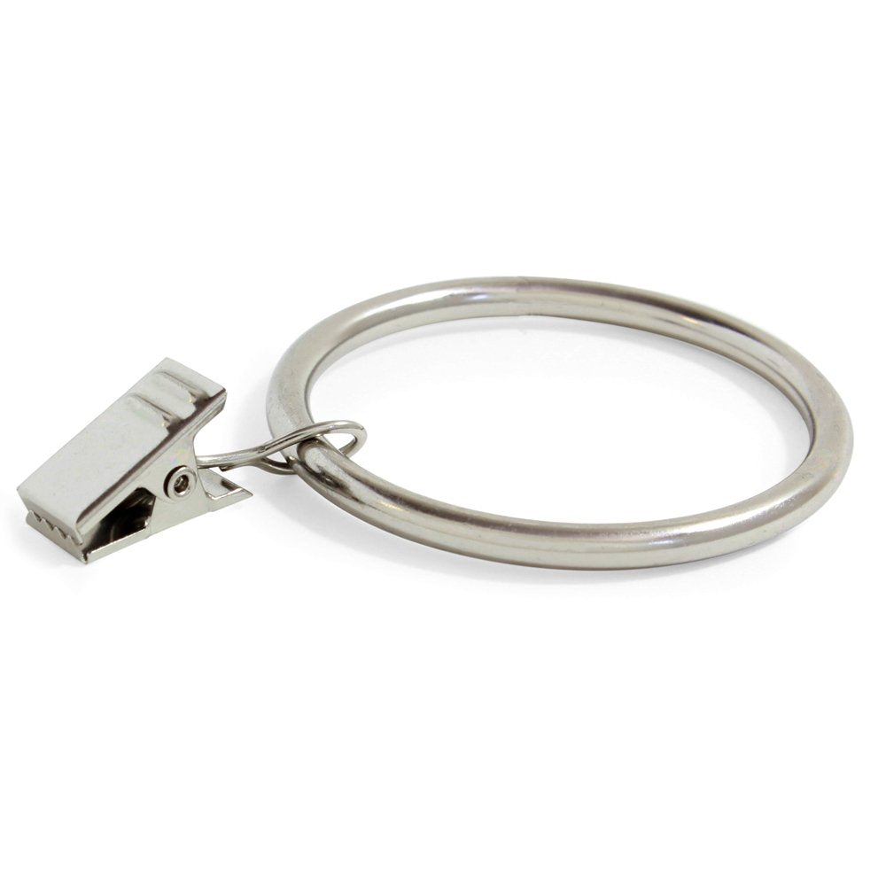 Ivilon Drapery Curtain Clip Rings - Clips Ring for Curtain Panels