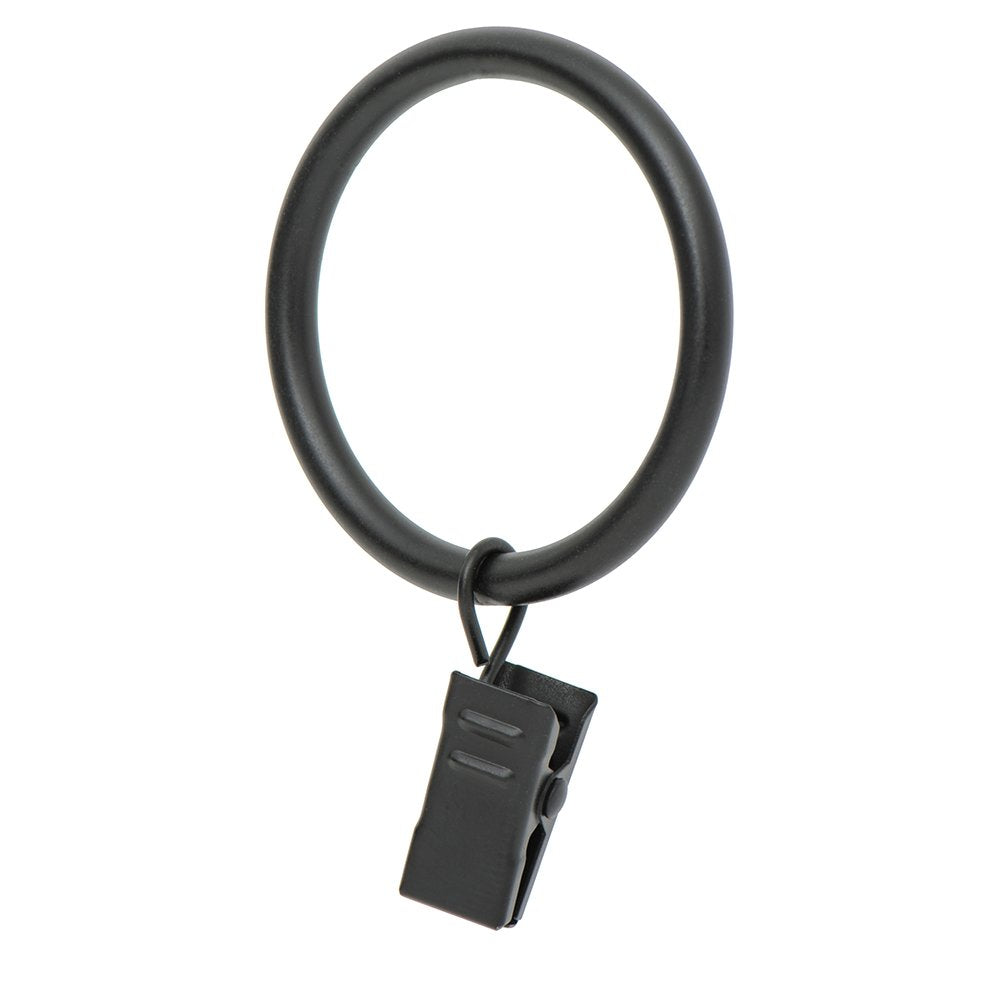 Ivilon Drapery Curtain Clip Rings - Clips Ring for Curtain Panels