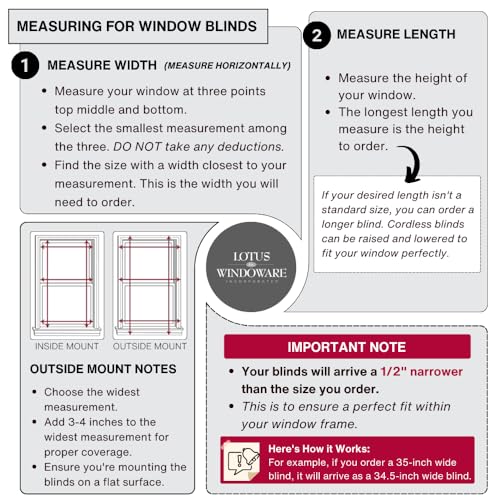 Cordless Faux Wood Window Blinds