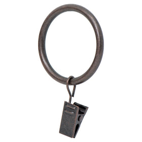 Ivilon Drapery Curtain Clip Rings - Clips Ring for Curtain Panels