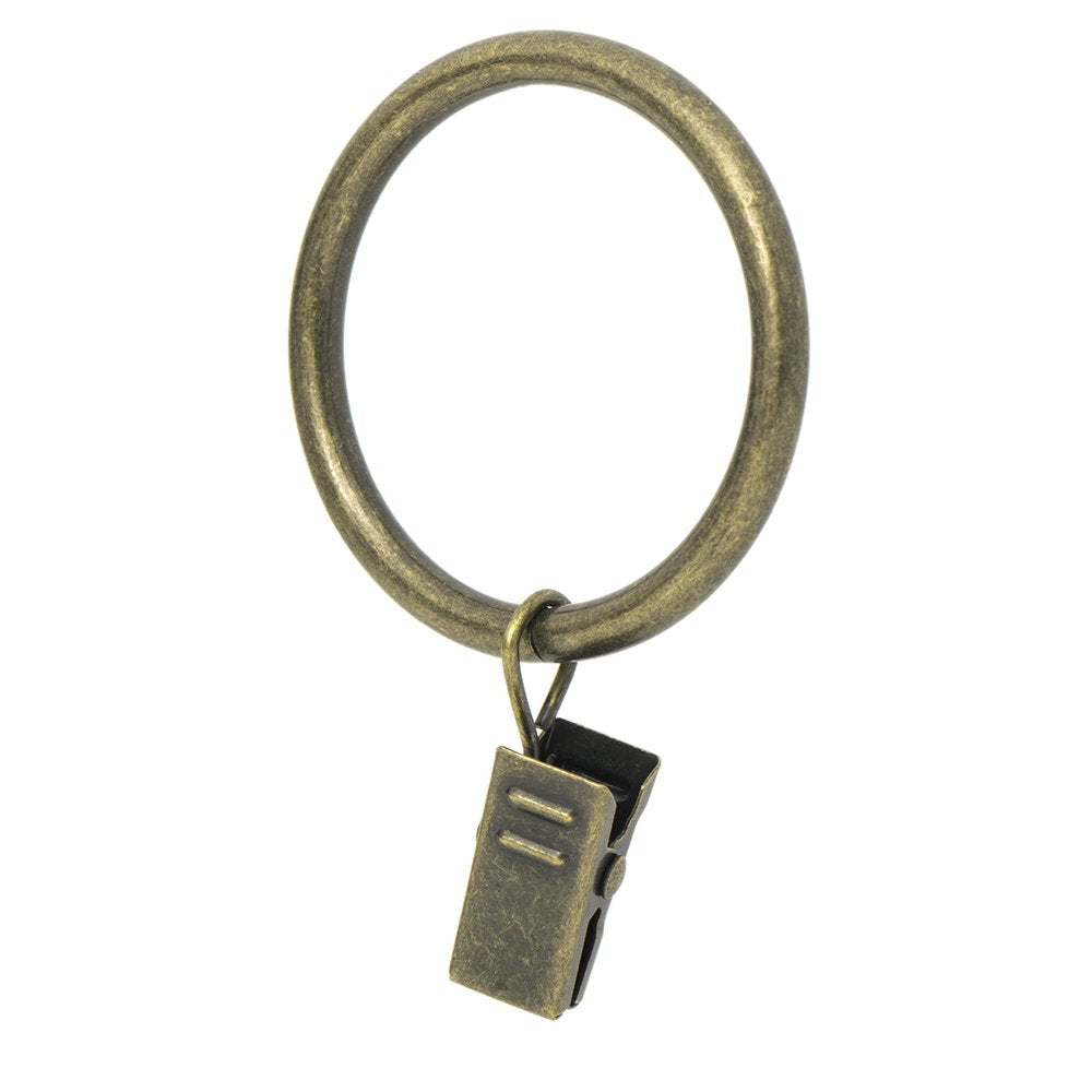 Ivilon Drapery Curtain Clip Rings - Clips Ring for Curtain Panels