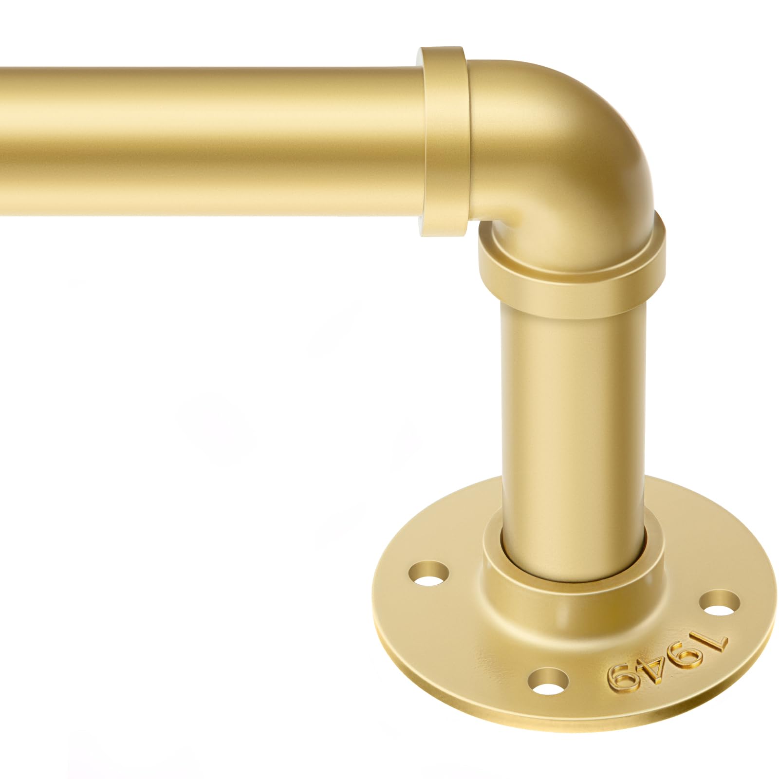 Industrial Wrap Around Curtain Rod