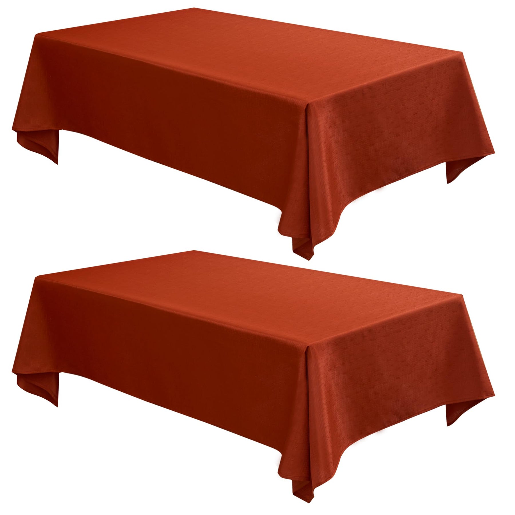 Fitable Faux Linen Tableclothes for Dining Kitchen Wedding Banquet Party