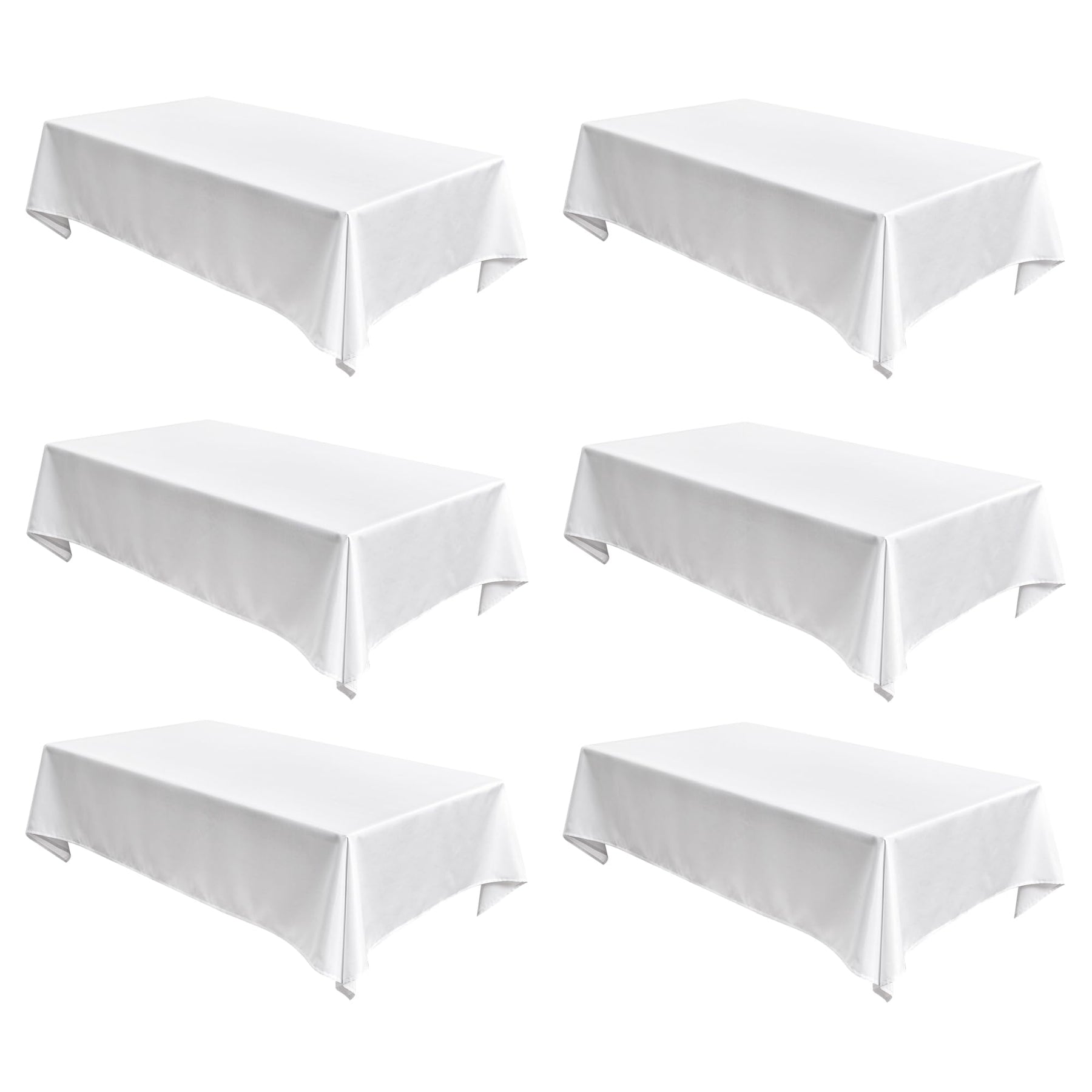 Fitable Faux Linen Tableclothes for Dining Kitchen Wedding Banquet Party