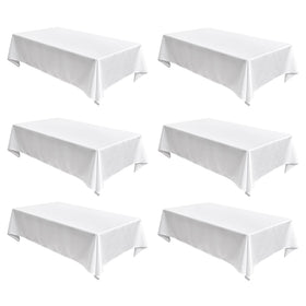 Fitable Faux Linen Tableclothes for Dining Kitchen Wedding Banquet Party