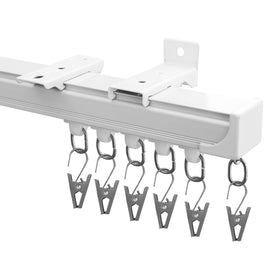 Hoeflife Curtain Track with clips