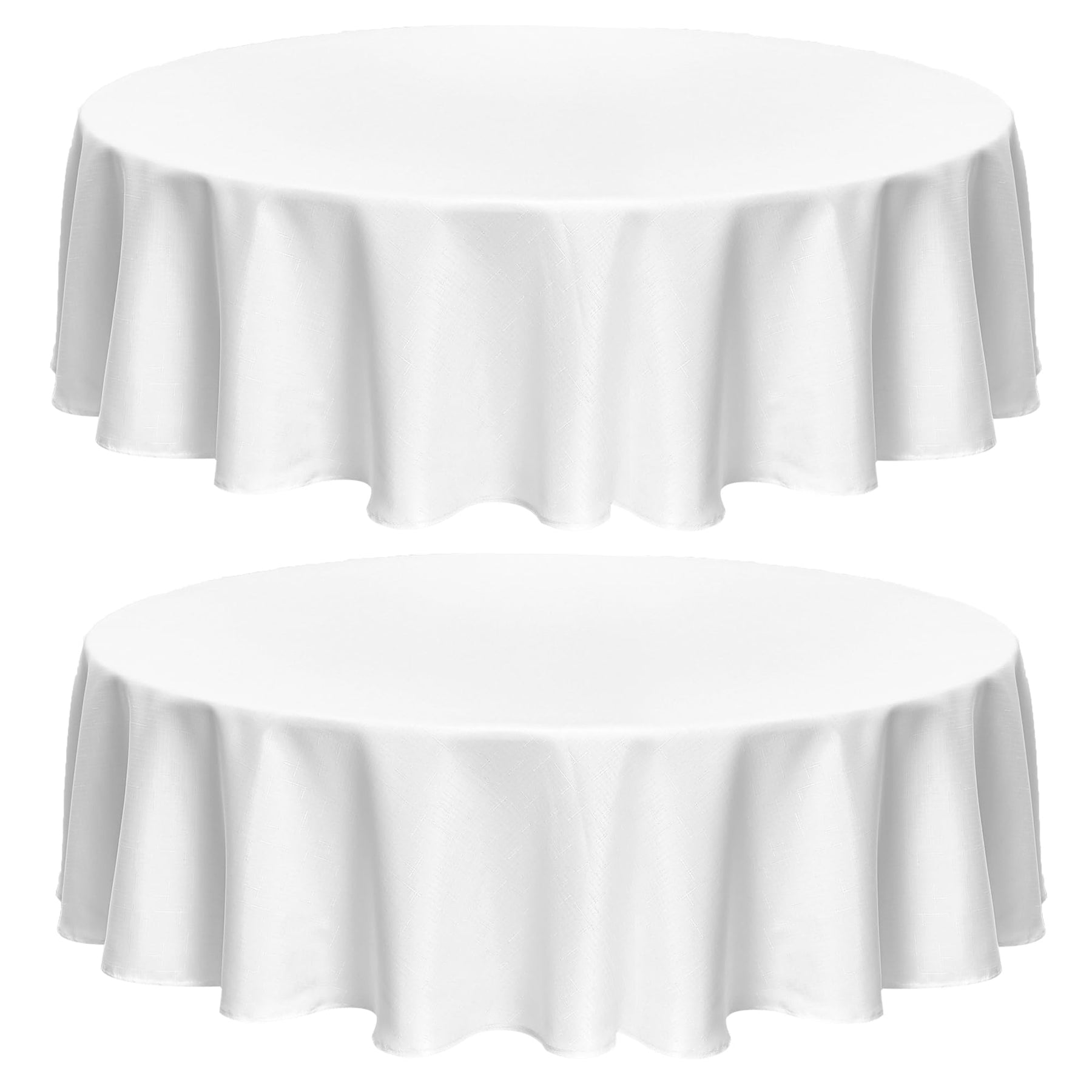 Fitable Faux Linen Tableclothes for Dining Kitchen Wedding Banquet Party