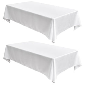 Fitable Faux Linen Tableclothes for Dining Kitchen Wedding Banquet Party