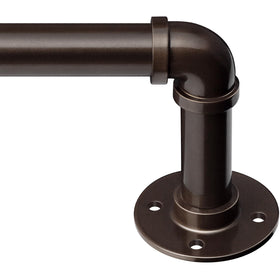 Industrial Wrap Around Curtain Rod