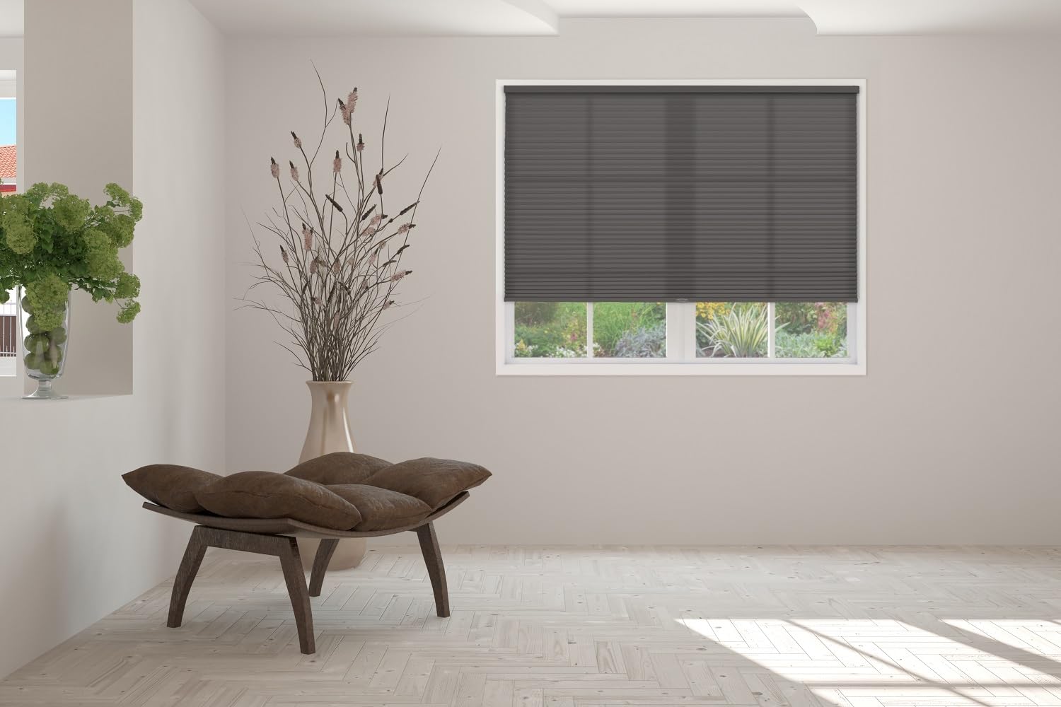 BlindsAvenue Cellular Honeycomb Cordless Shade, 9/16" Single Cell, Light Filtering