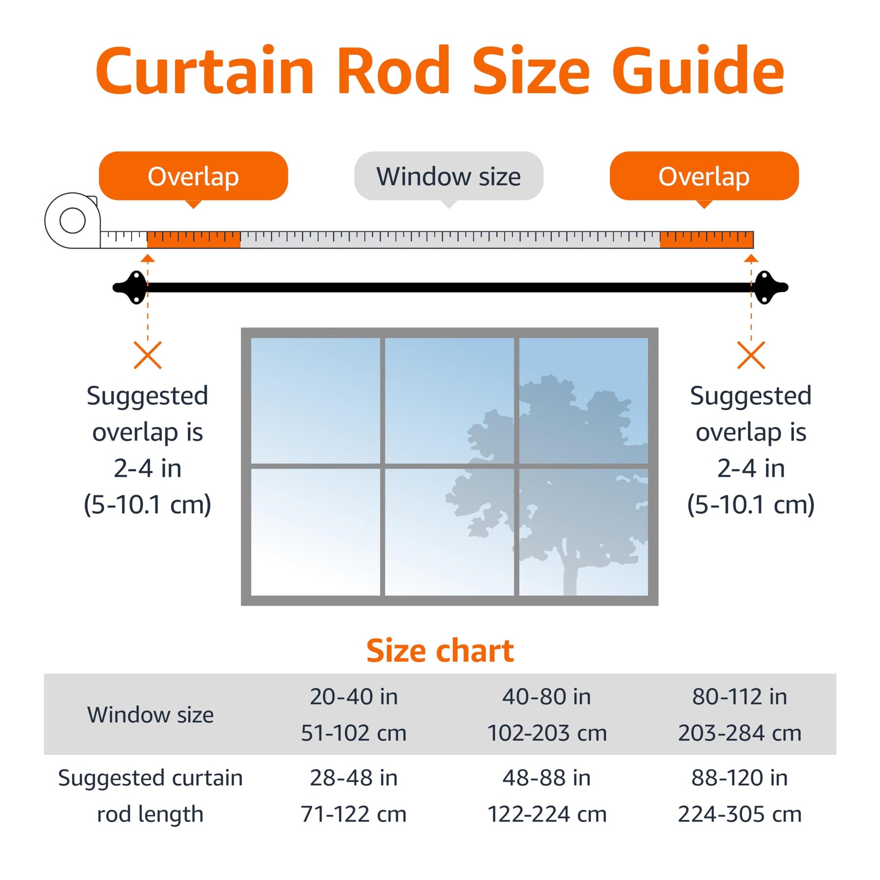 Amazon Basics 5/8-Inch Room Darkening Curtain Rod