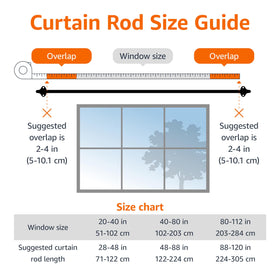 Amazon Basics 5/8-Inch Room Darkening Curtain Rod