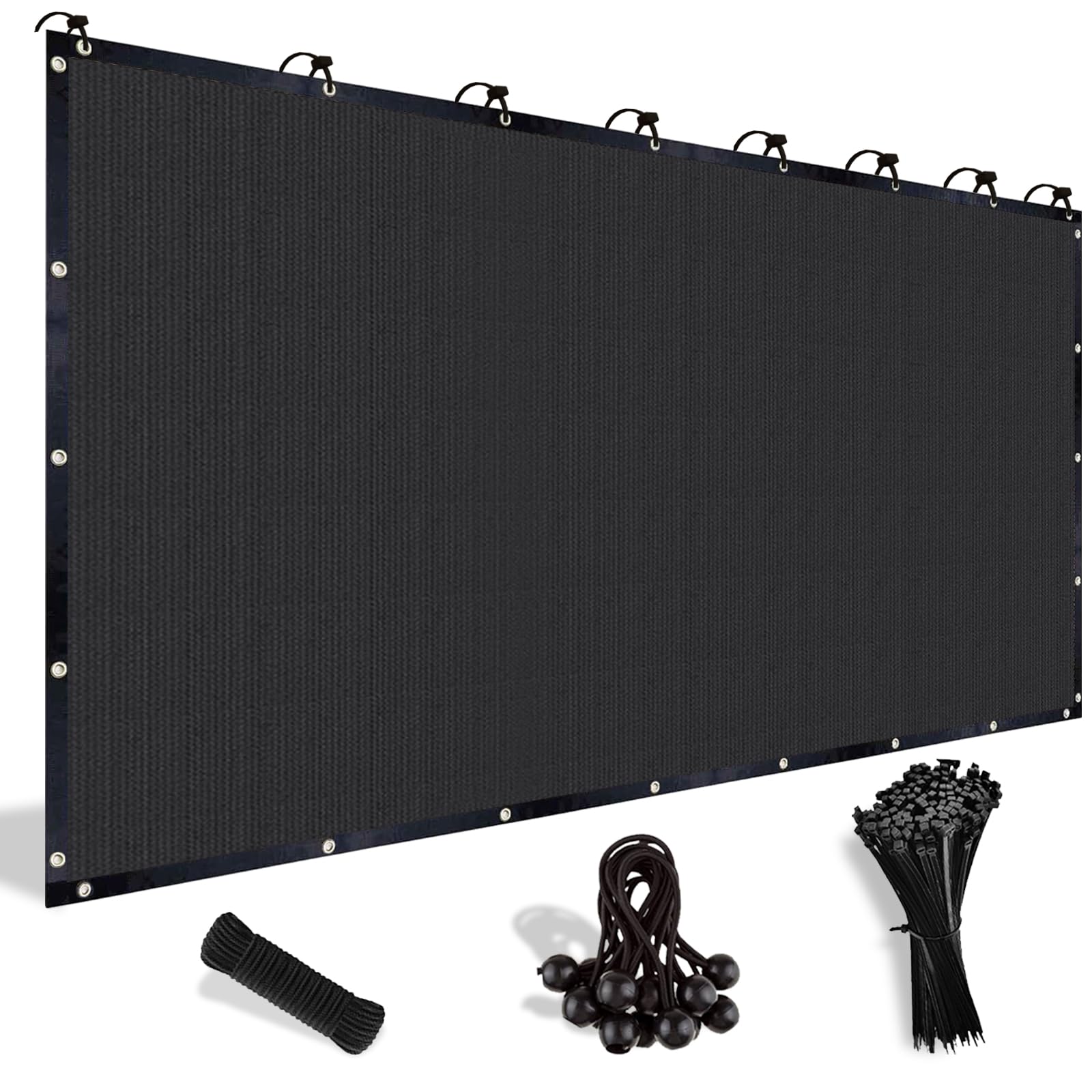 90% Sun Shade Cloth with Grommets
