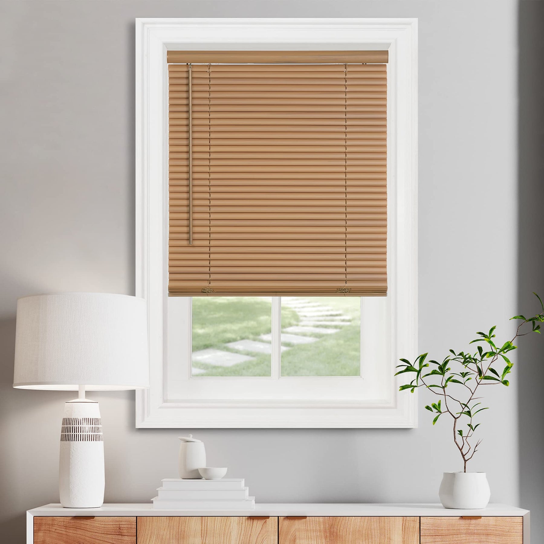 Achim Home Furnishings Cordless GII Morningstar 1" Light Filtering Mini Blind