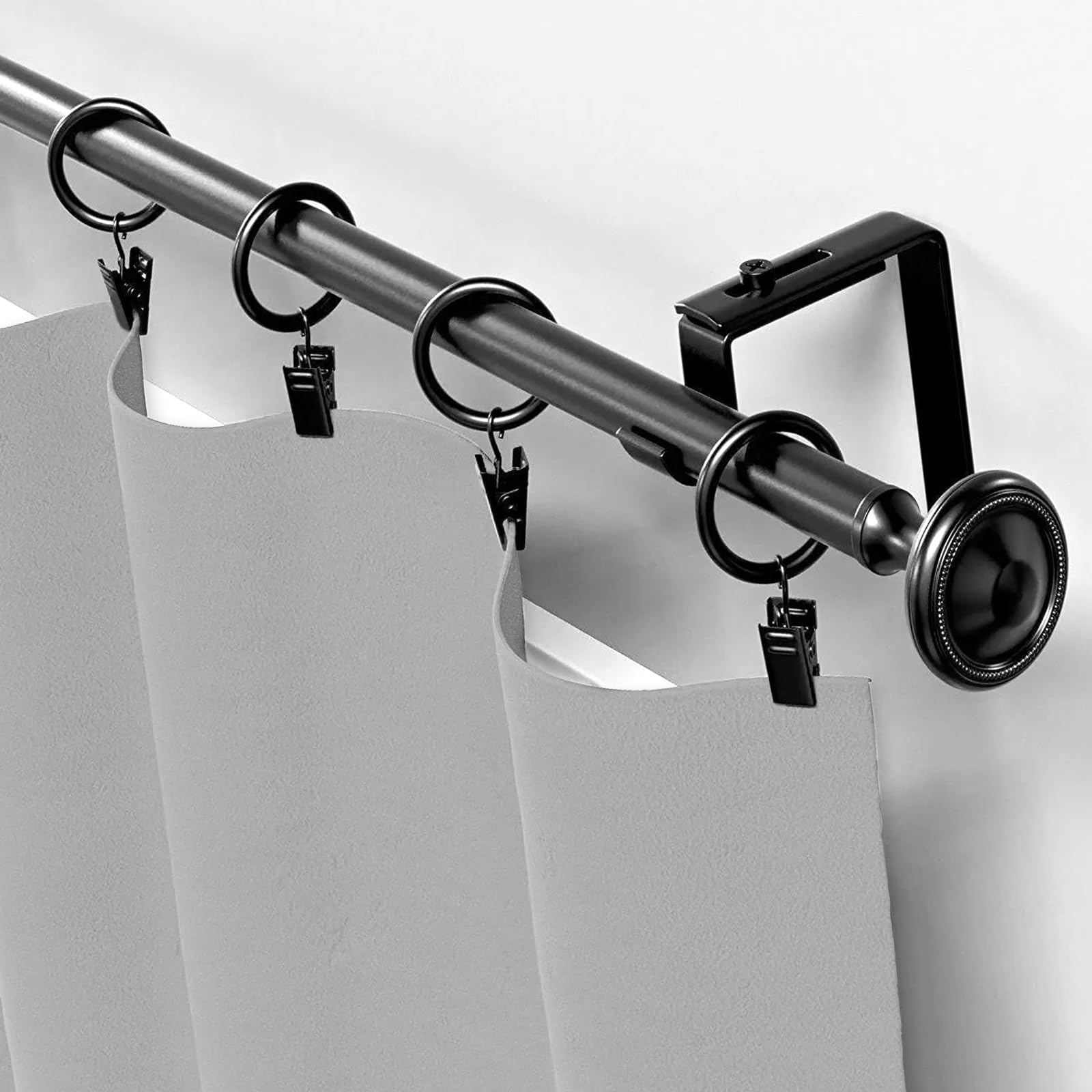 Curtain Rings with Clips for Drapes