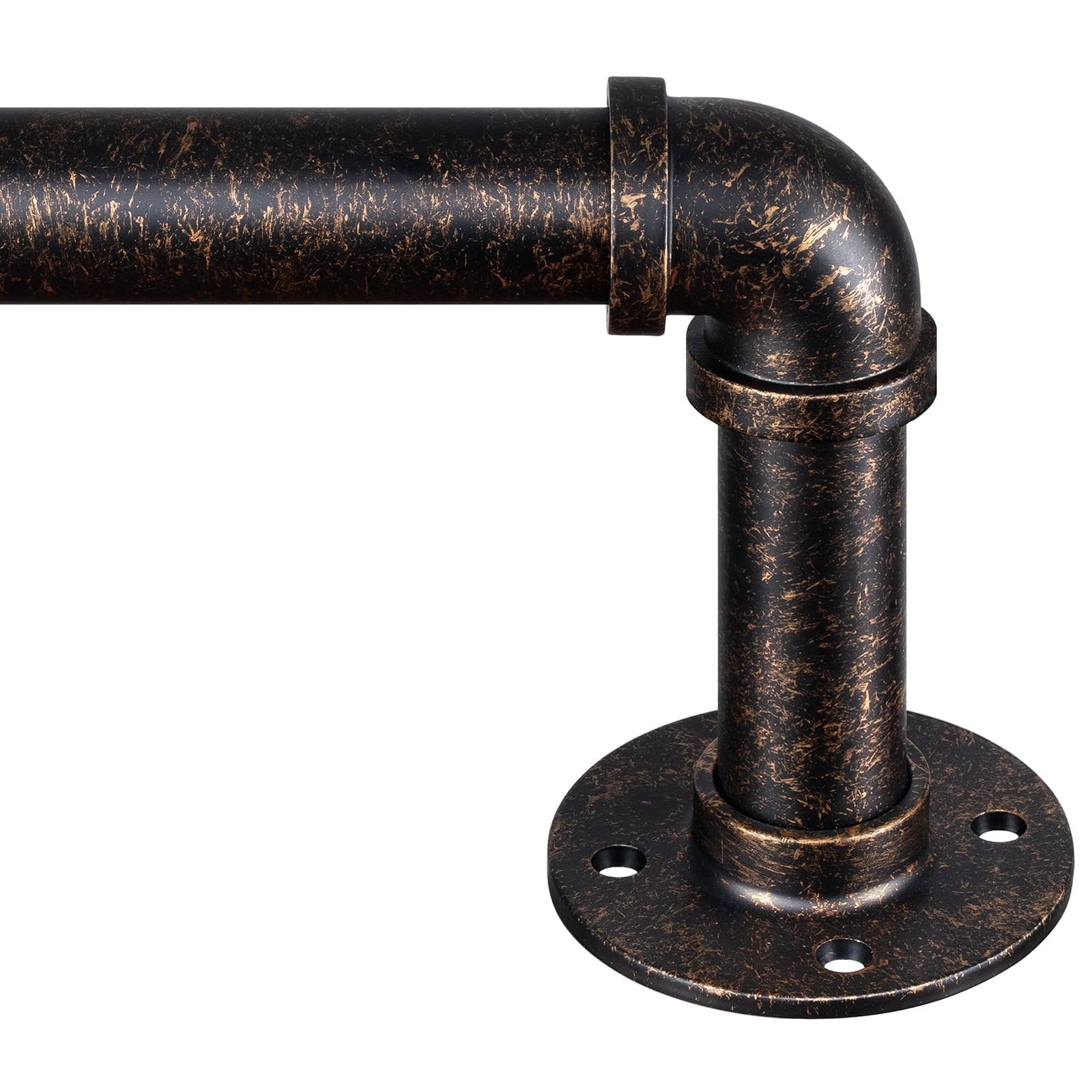 Industrial Wrap Around Curtain Rod