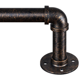 Industrial Wrap Around Curtain Rod