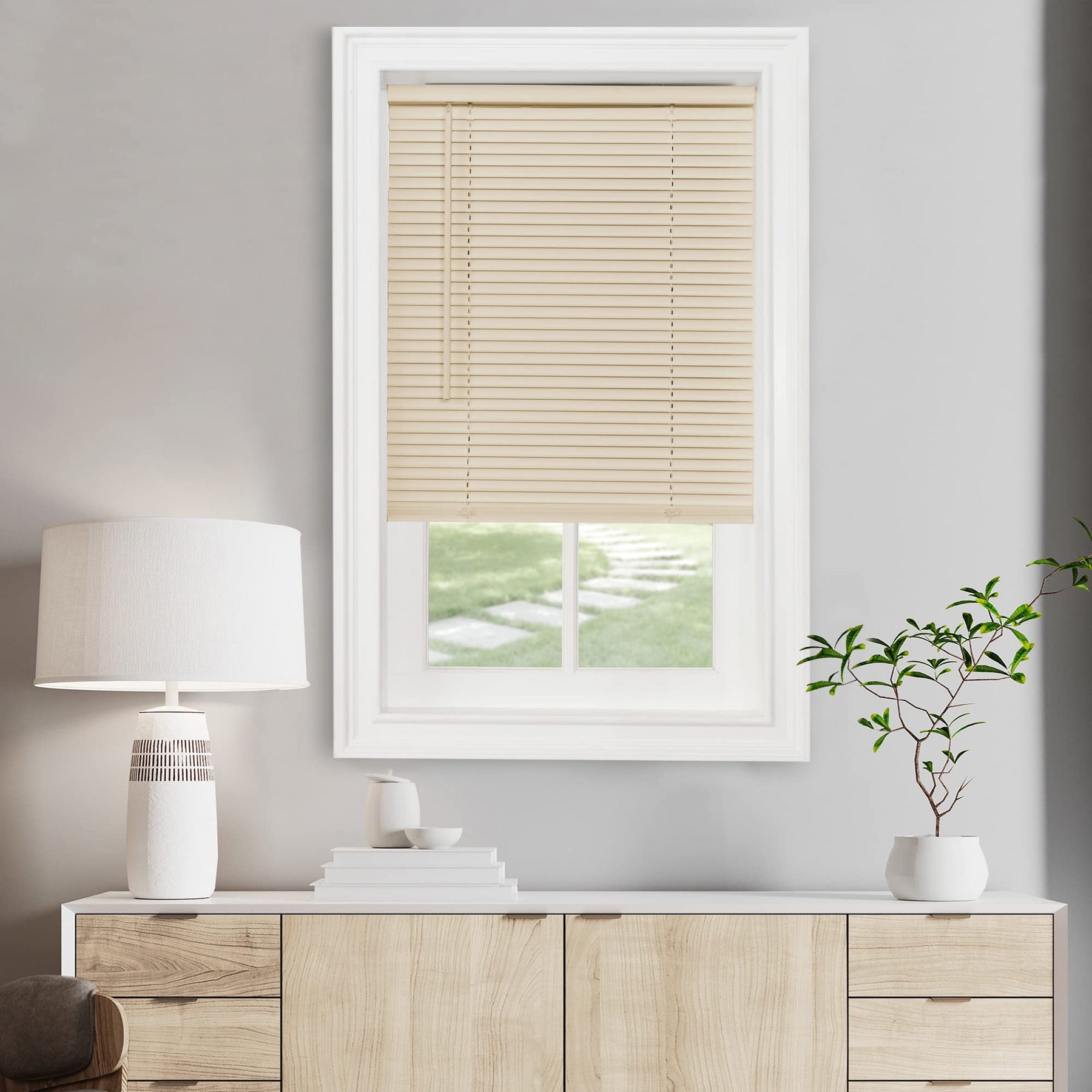 Achim Home Furnishings Cordless GII Morningstar 1" Light Filtering Mini Blind