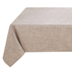 Fitable Faux Linen Tableclothes for Dining Kitchen Wedding Banquet Party