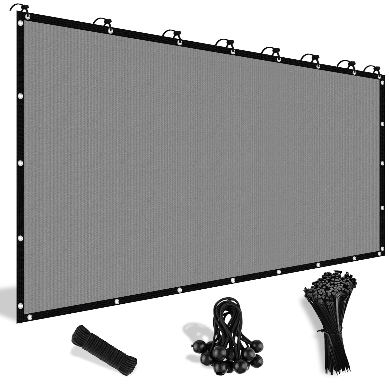 90% Sun Shade Cloth with Grommets