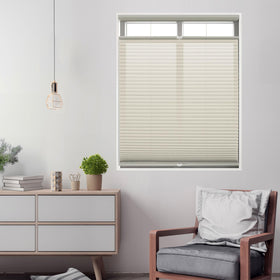 DEZ FURNISHINGS Cordless 1" Light Filtering Top Down Bottom Up Cellular Shade