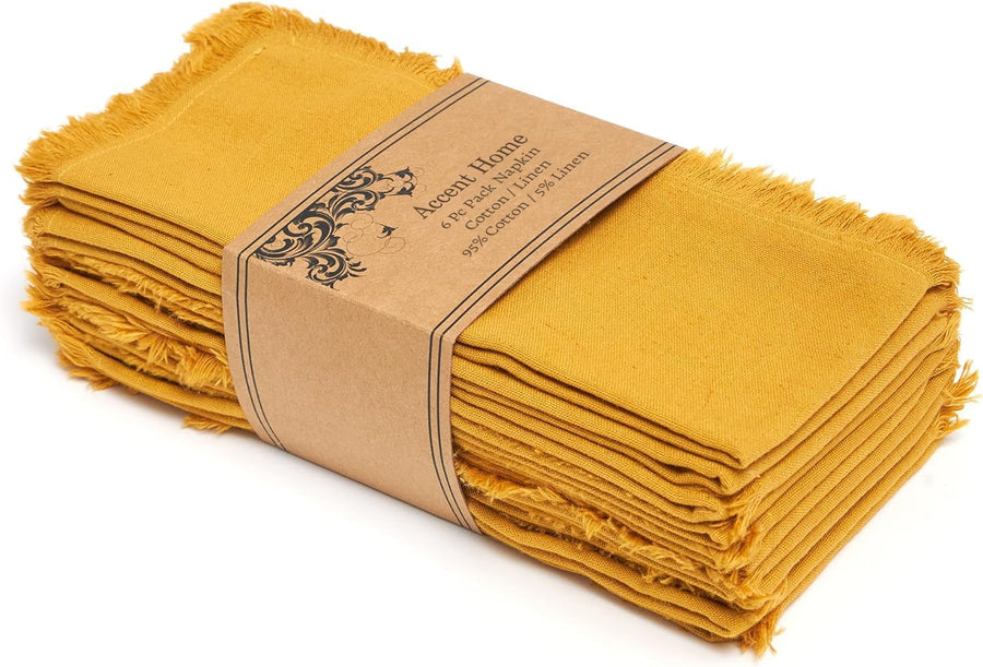 100% Cotton Cloth Napkins Set of 12