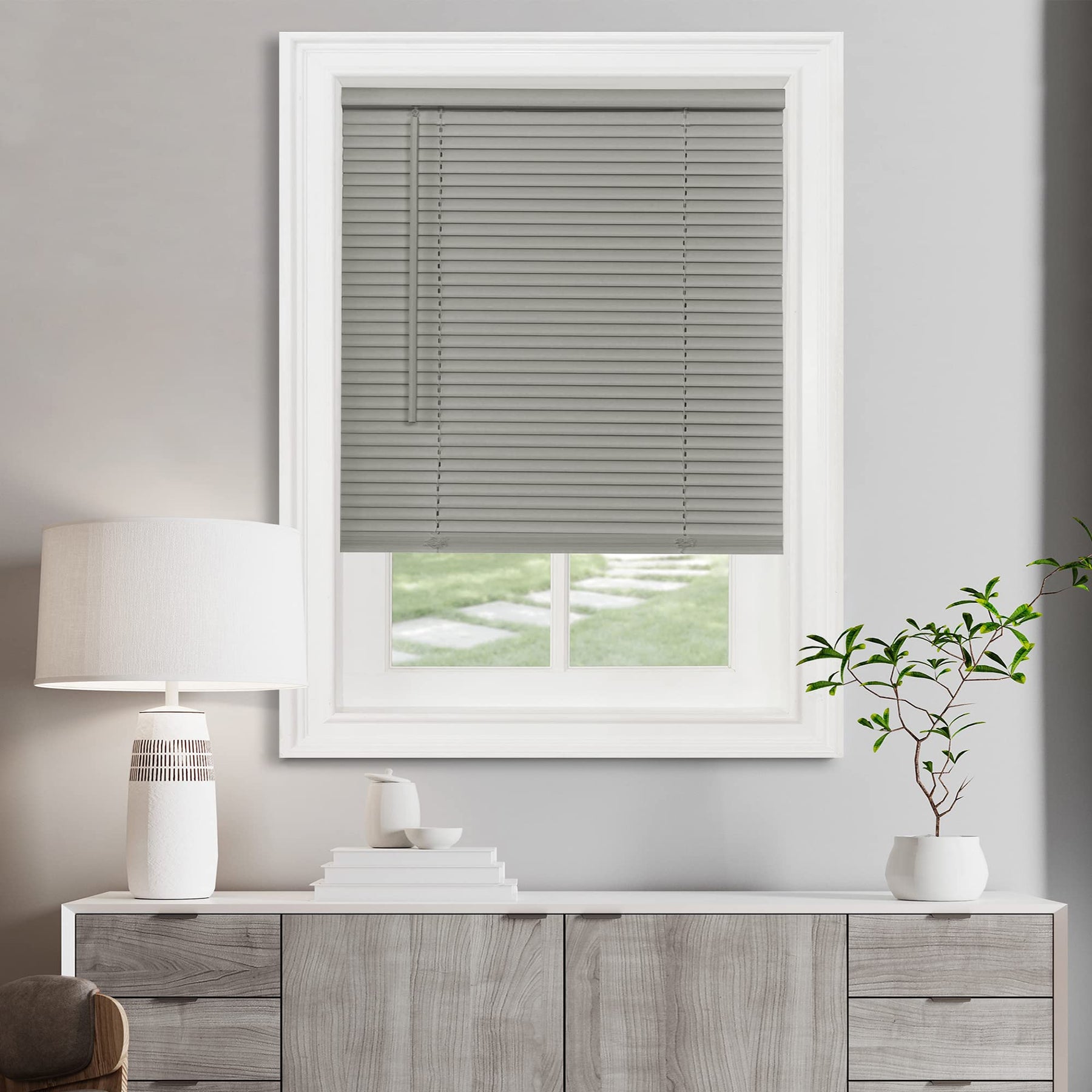 Achim Home Furnishings Cordless GII Morningstar 1" Light Filtering Mini Blind