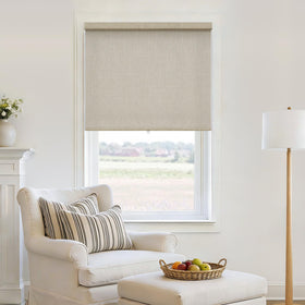 Cordless Light Filtering Roller Shades for Windows