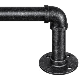 Industrial Wrap Around Curtain Rod