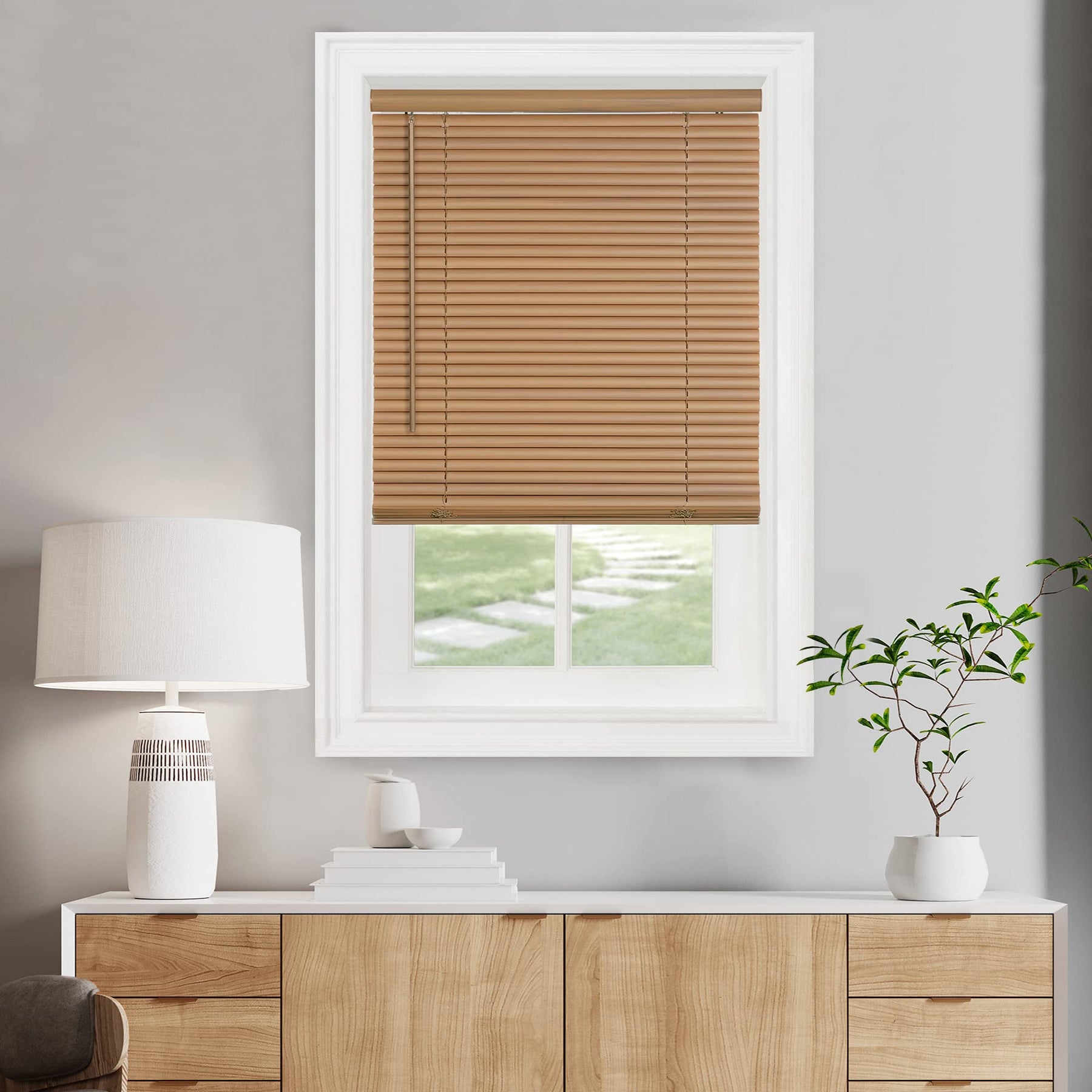 Achim Home Furnishings Cordless GII Morningstar 1" Light Filtering Mini Blind