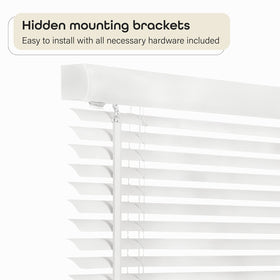 Achim Home Furnishings Cordless GII Morningstar 1" Light Filtering Mini Blind