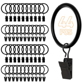 Curtain Rings with Clips for Drapes