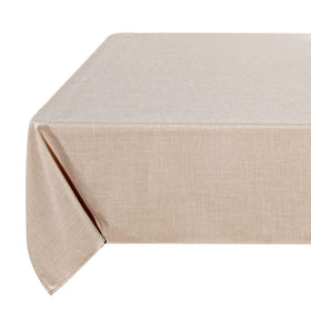 Fitable Faux Linen Tableclothes for Dining Kitchen Wedding Banquet Party