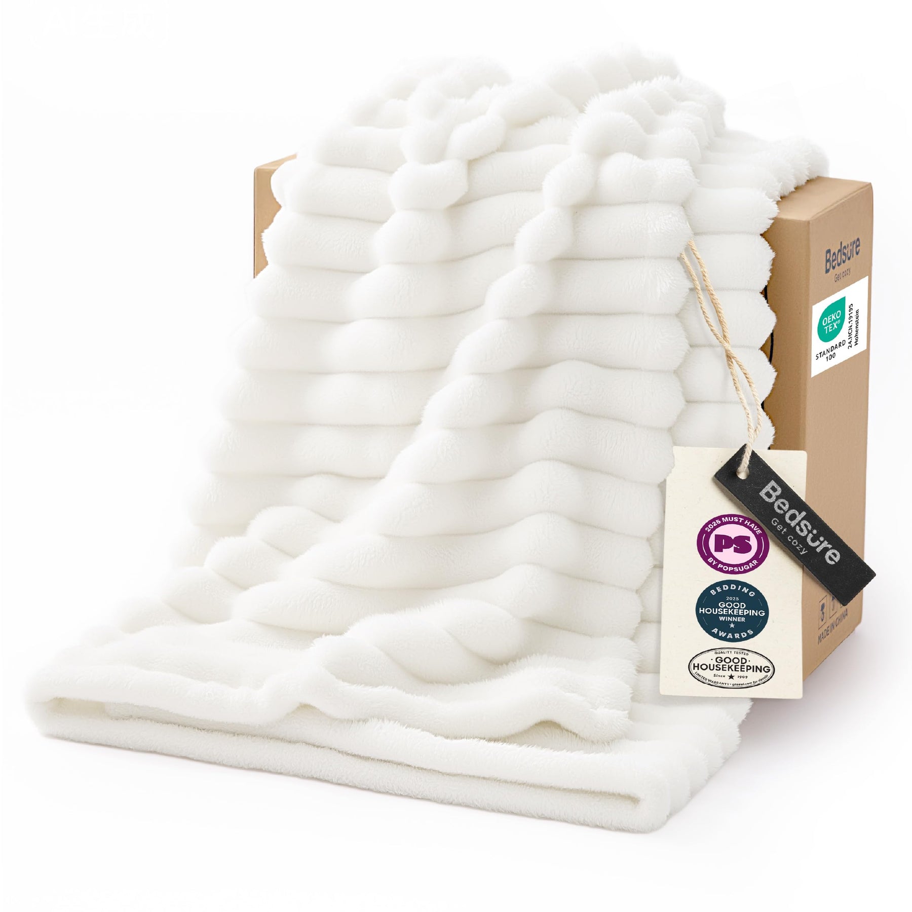 Bedsure Fleece Blanket Polyester Blanket
