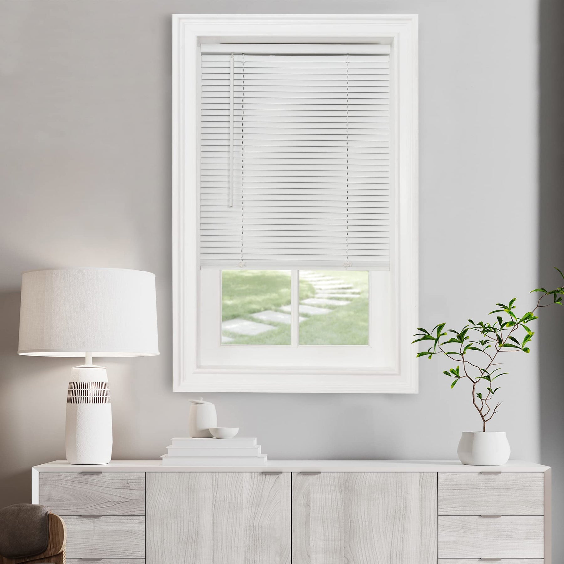 Achim Home Furnishings Cordless GII Morningstar 1" Light Filtering Mini Blind