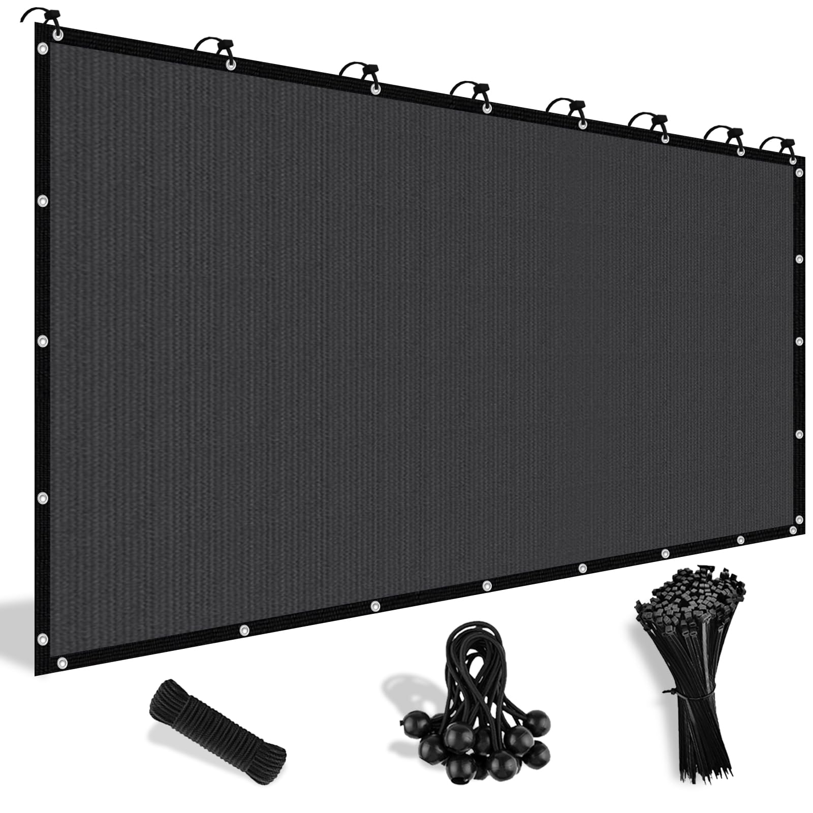 90% Sun Shade Cloth with Grommets