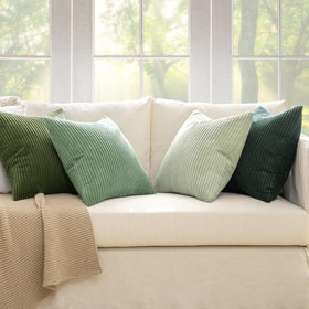 Boho Corduroy Throw Pillow Covers Set of 4