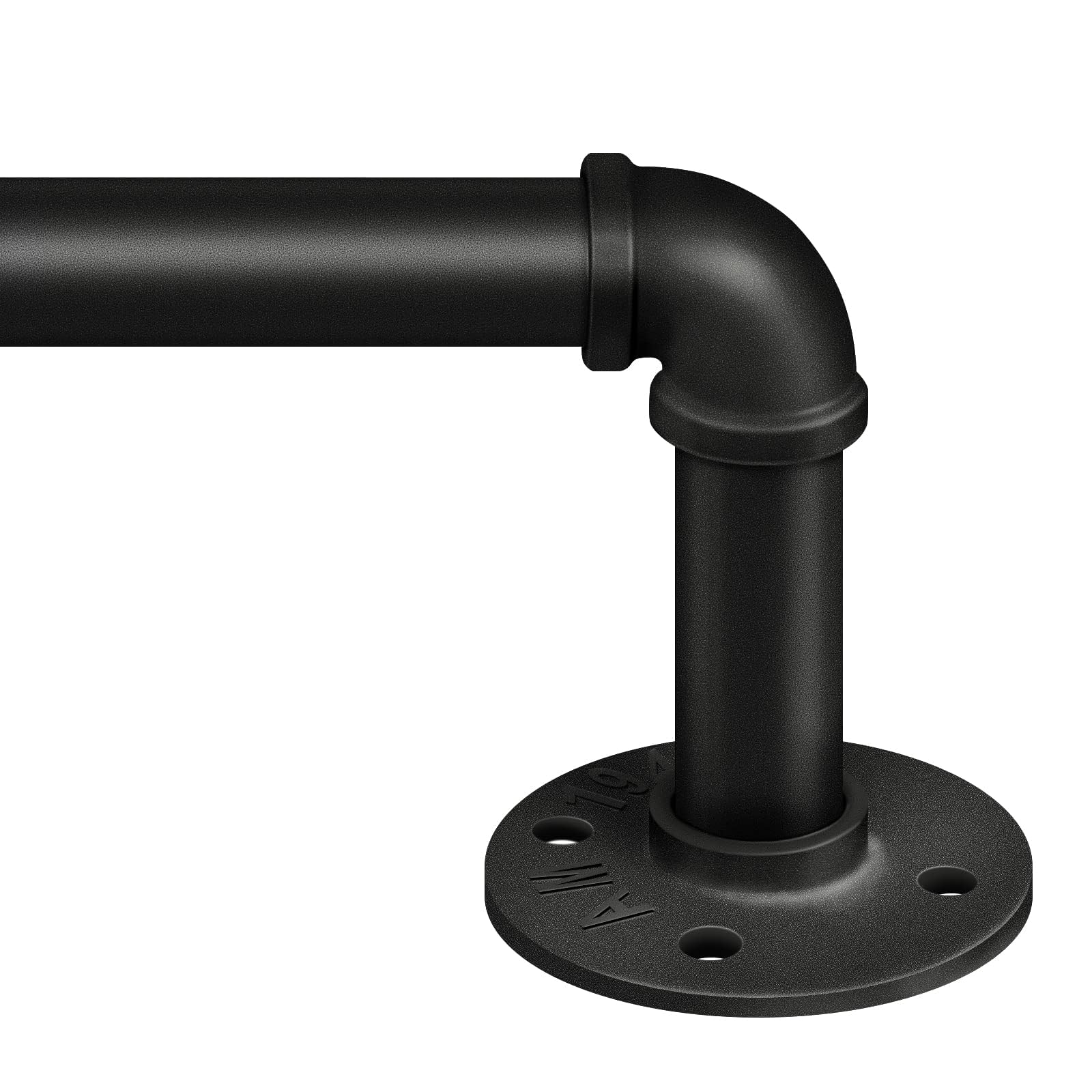 Industrial Wrap Around Curtain Rod