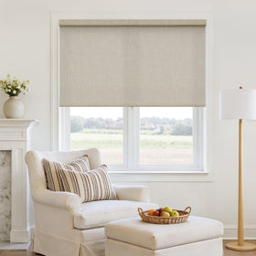 Cordless Light Filtering Roller Shades for Windows