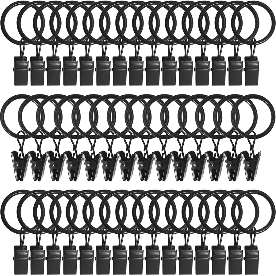 Metal Curtain Rings with Clips Curtain Hangers Clips Drapery Clip Rings Drapes Ring Clips