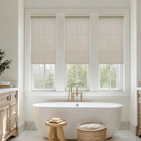 Cordless Light Filtering Roller Shades for Windows