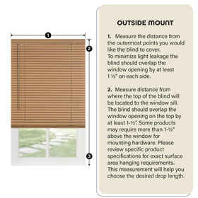 Achim Home Furnishings Cordless GII Morningstar 1" Light Filtering Mini Blind